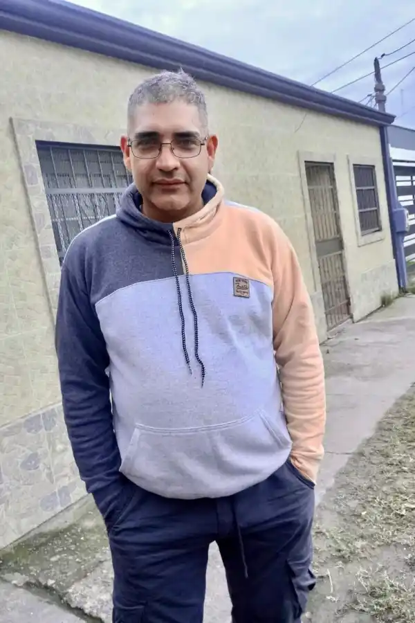 VÍCTIMA. Carlos Sebastián Navarro fue apuñalado por un ladrón.