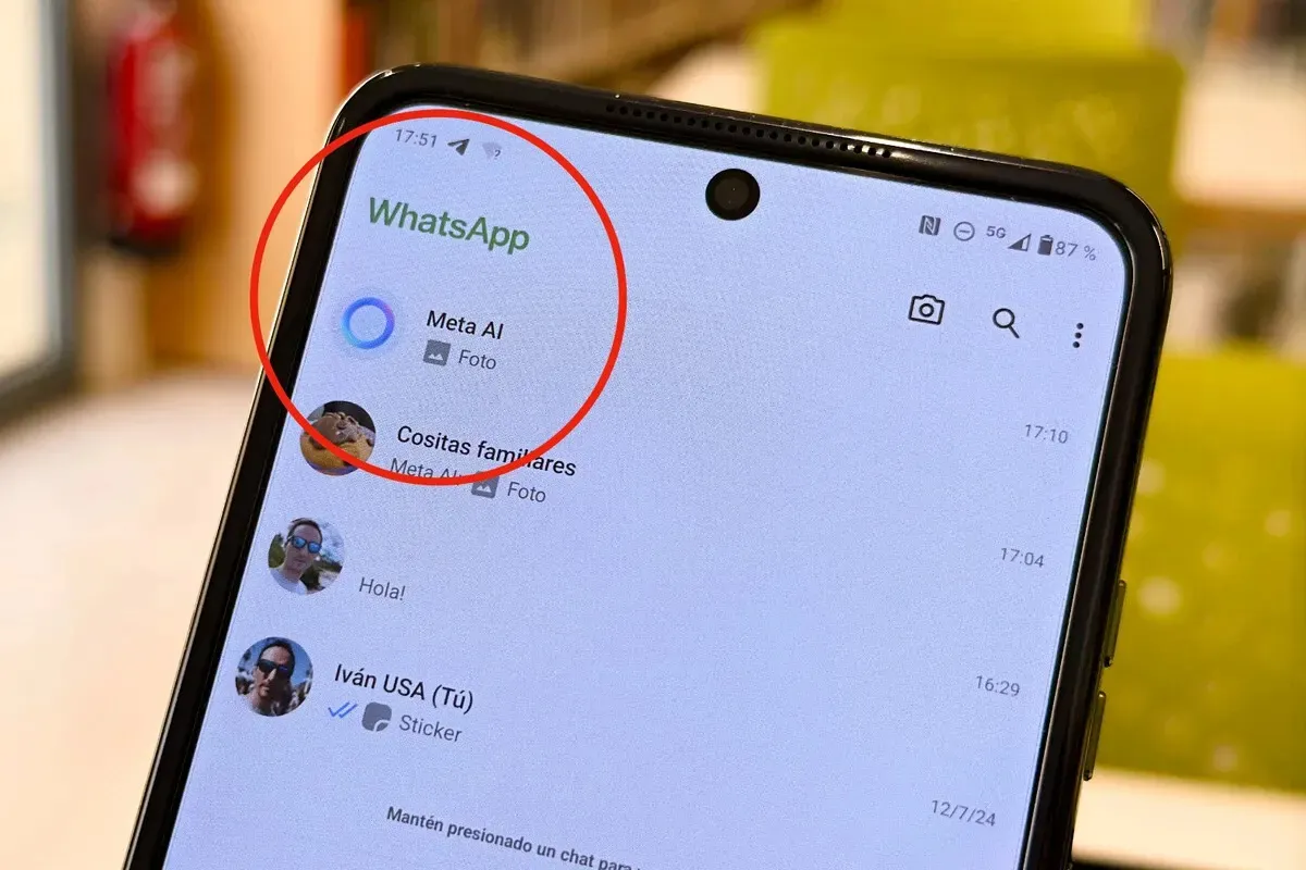 ¿Seamos novio?: la conversación de un joven con la inteligencia artificial de Whatsapp que es viral
