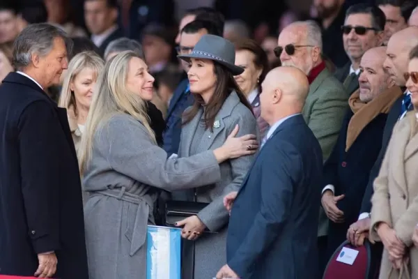 Karina Milei y Victoria Villarruel. INFOBAE 