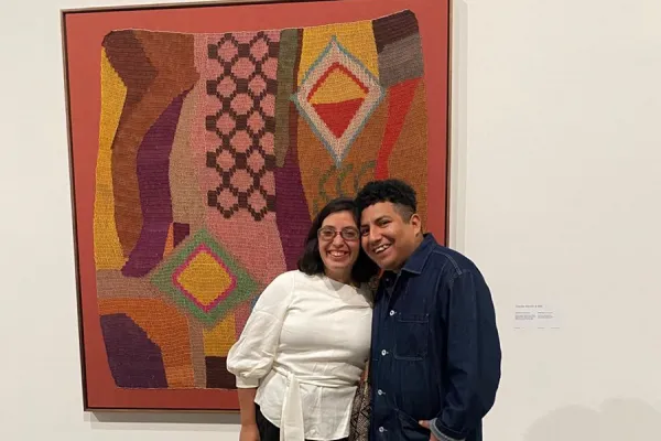 La tucumana Andrei Fernández lleva los tejidos wichí de Tartagal a Berlín