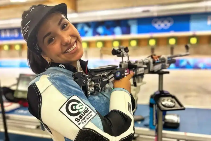 DEPORTISTA OLÍMPICA. Russo compitió y quedó en el puesto 30. / INSTAGRAM @russofernandaa.