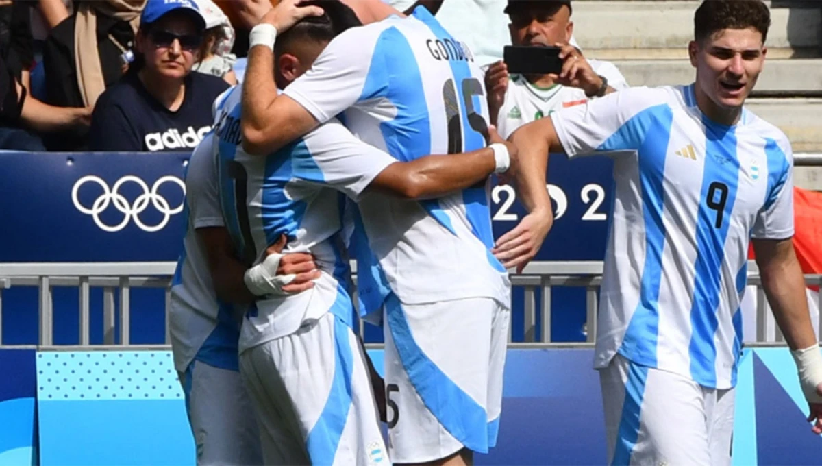POR EL PASE. Argentina deberá derrotar a Ucrania para meterse en cuartos de final en París 2024.