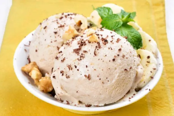 Helado casero de avena y banana, un postre saludable y perfecto para los niños
