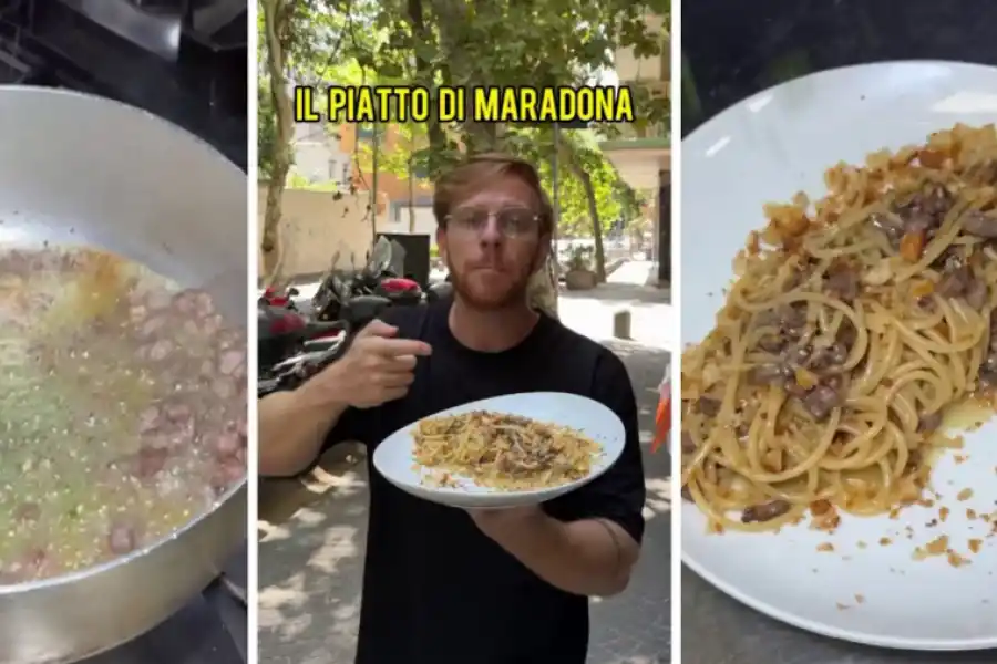 Cómo preparar los spaghetti a la Maradona, el plato preferido de Diego en Nápoles