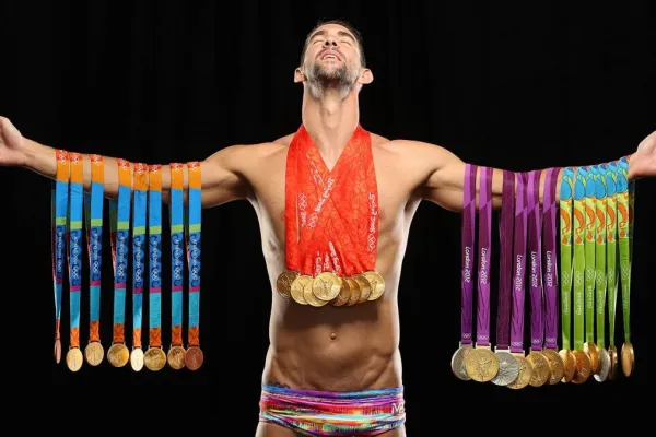Así luce hoy Michael Phelps, el nadador récord de los Juegos Olímpicos