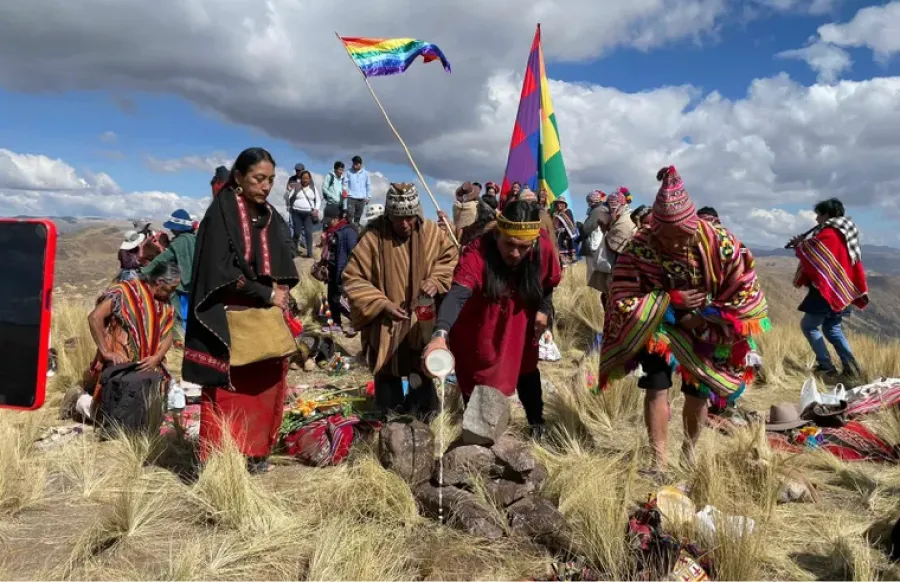En el Día de la Pachamama se realizan todo tipo de rituales ancestrales
