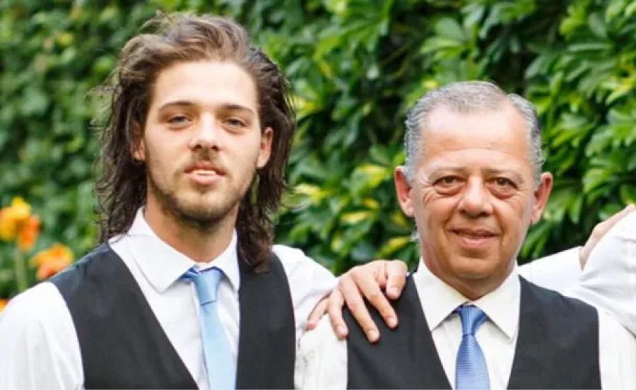 Rafael, el padre de Santi Maratea, murió luego de lucha contra un cáncer de pulmón.