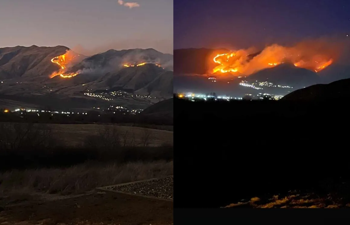 Incendios en Tafí del Valle: el fuego ya consumió cientos de hectáreas y está fuera de control