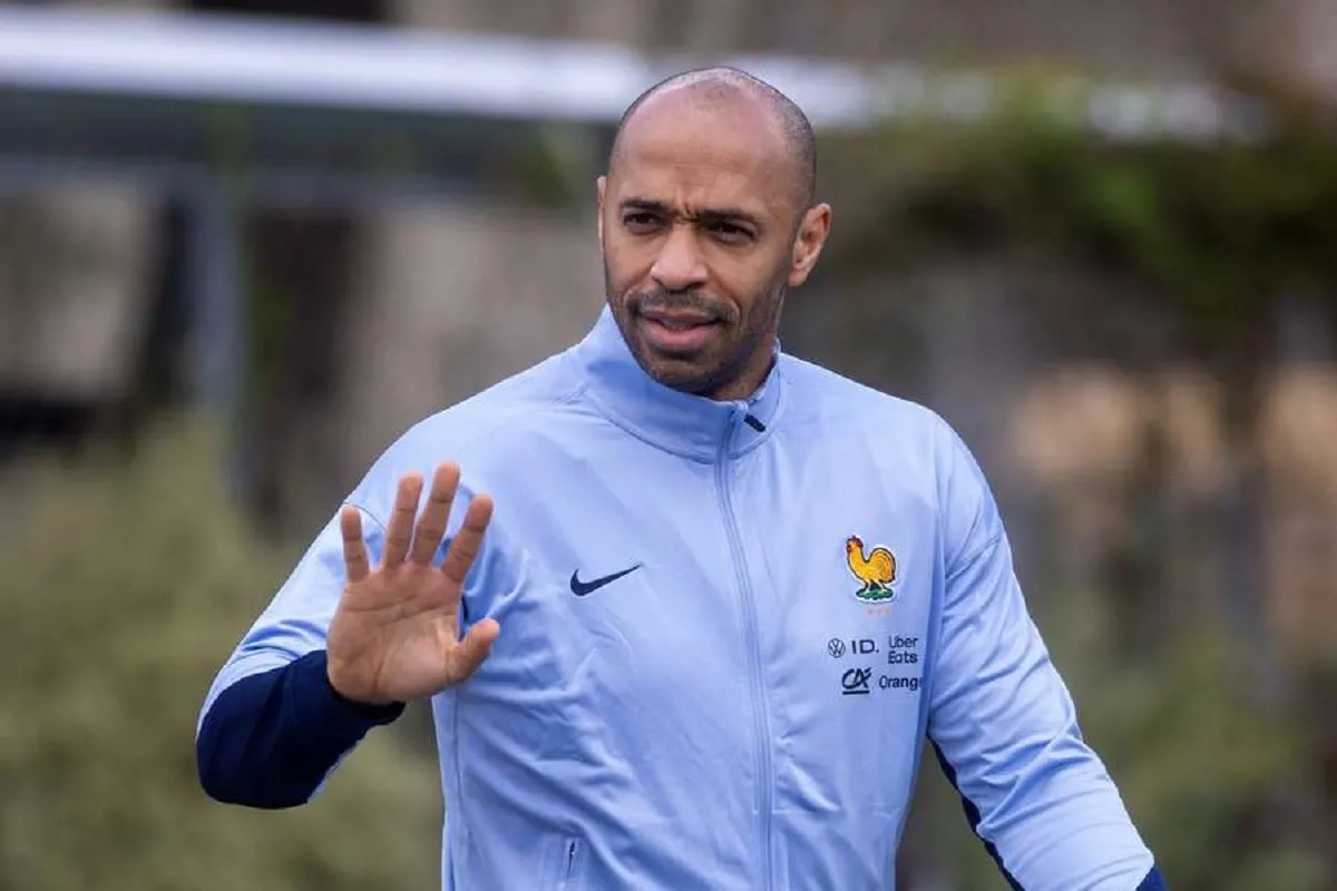 DISTANTE. En conferencia de prensa, Thierry Henry decidió no mencionar el clima hostil que viene recibiendo Argentina.