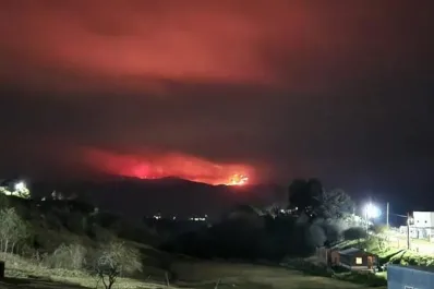 Tafí del Valle: más de 400 hectáreas quemadas por un incendio en la zona de montaña