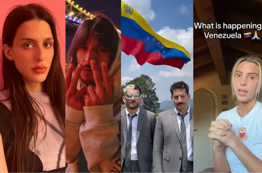ARTISTAS UNIDOS. Arca, Danny Ocean, Mau y Ricky Montaner y Lele Pons se manifestaron en contra de la reelección de Maduro. / LA GACETA.