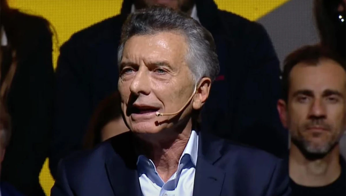 EN LA BOCA. Macri relanzó el PRO con un acto en donde se mostró afín a Milei.