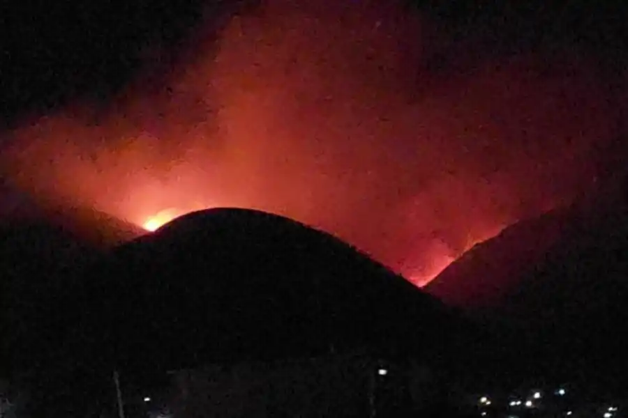 Incendios en Tafí del Valle: hasta ahora se quemaron más de 1.200 hectáreas de pastizales