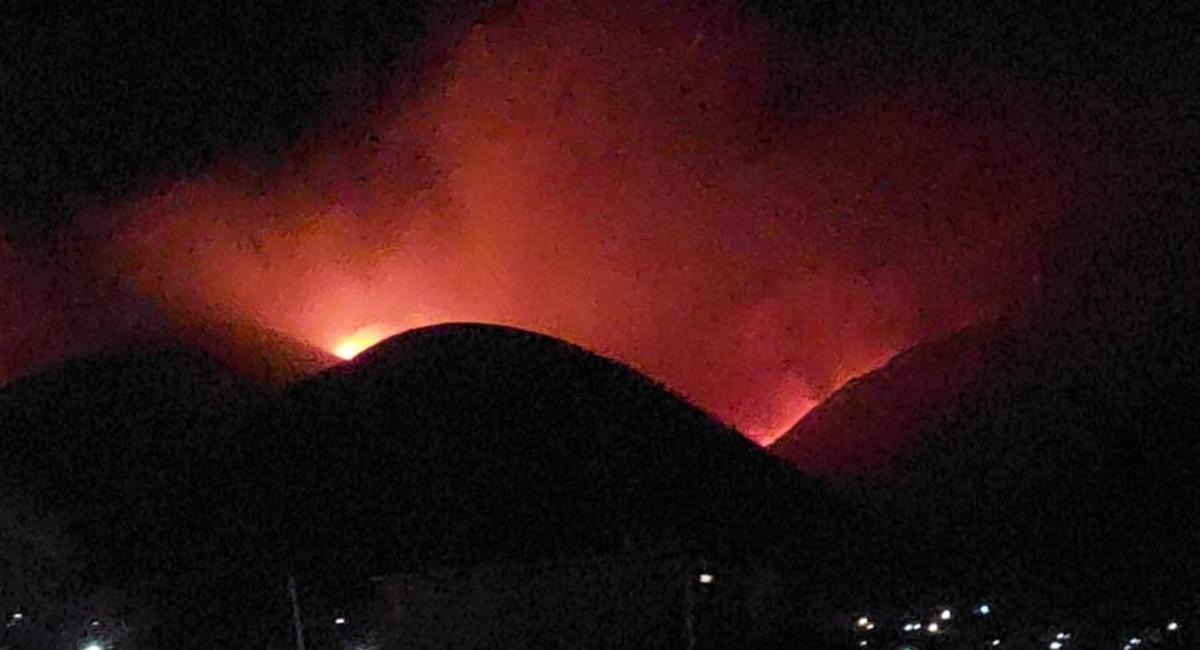Incendios en Tafí del Valle: hasta ahora se quemaron más de 1.200 hectáreas de pastizales