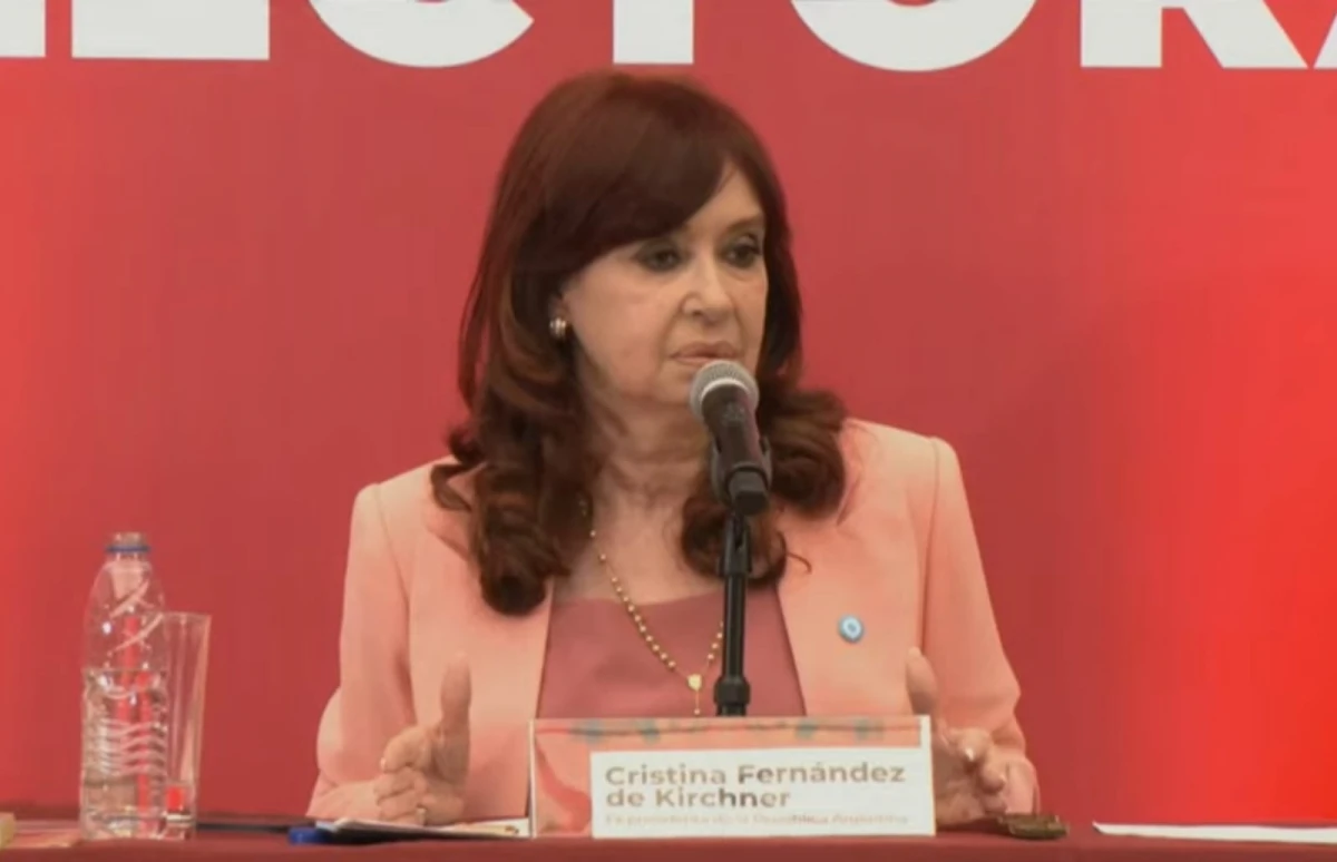 EN MÉXICO. Cristina Fernández reapareció y habló de la situación de Venezuela. 