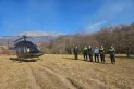Osvaldo Jaldo recorrió las zonas comprometidas por los incendios forestales