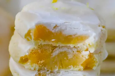 Galletas cremosas de limón: una receta sin harinas, baja en grasas y azúcares