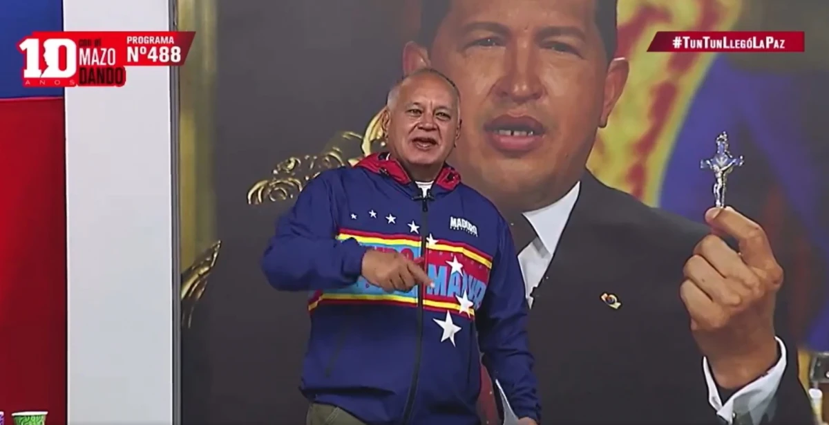 Diosdado Cabello. CAPTURA DE VIDEO