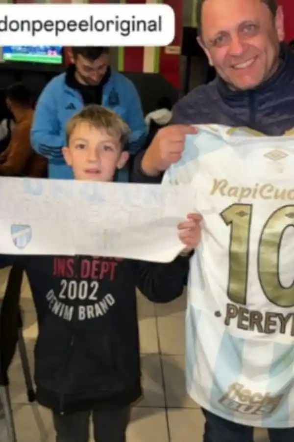 El gesto de Joaquín Pereyra que conmueve a los fanáticos de Atlético Tucumán en las redes sociales