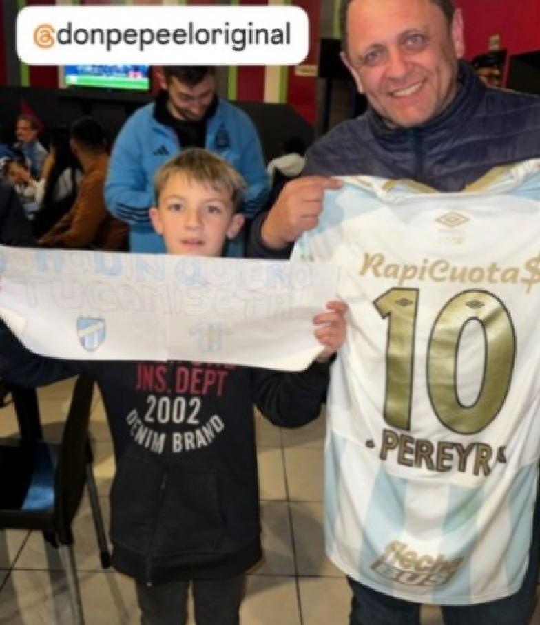 El gesto de Joaquín Pereyra que conmueve a los fanáticos de Atlético Tucumán en las redes sociales
