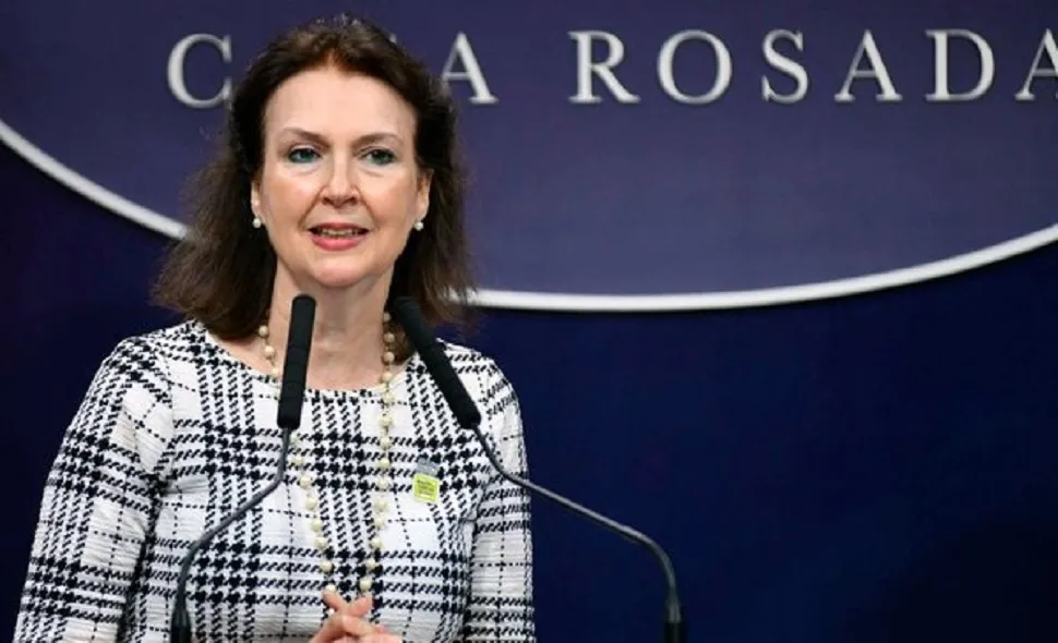 Canciller Diana Mondino