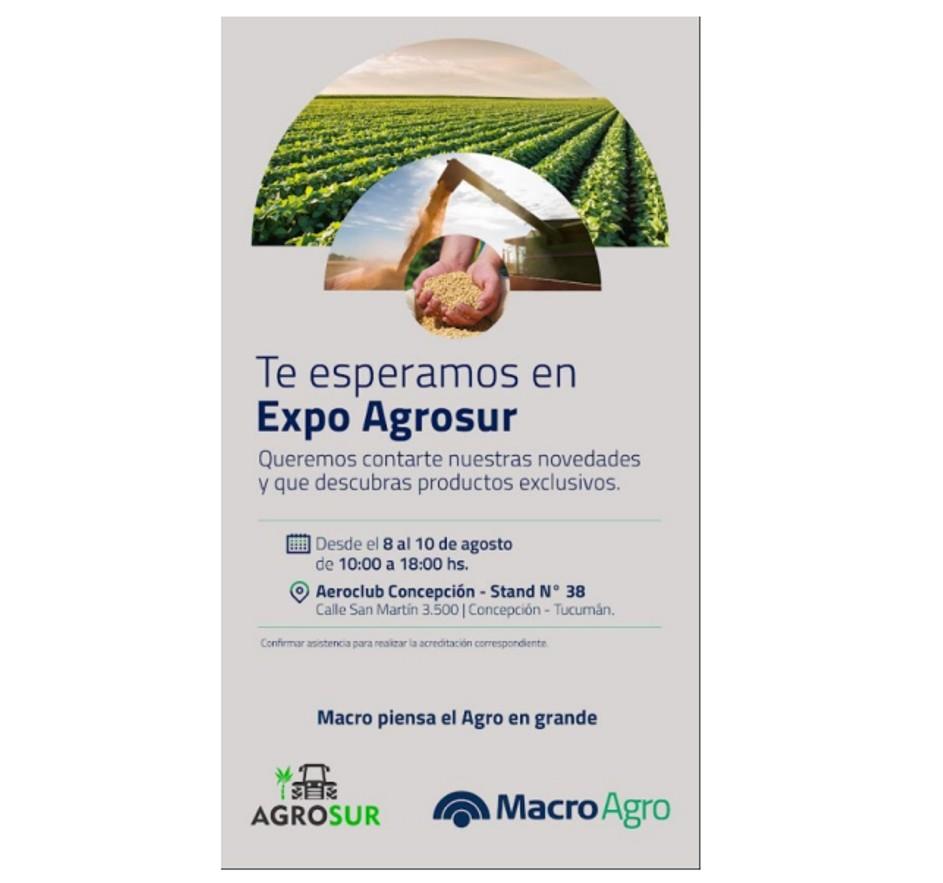 Banco Macro presenta Crédito Simple Agro en Expo Agrosur