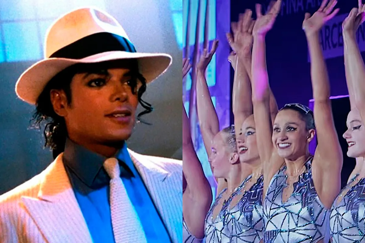 GRAN HOMENAJE. El equipo de Estados Unidos realizó su presentación al ritmo de Smooth Criminal de Michael Jackson.