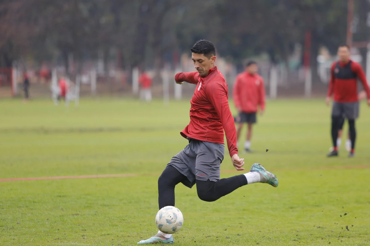 UNA OPCIÓN. Pablo Hernández será exigido en lo que resta de la semana para ver si integra la lista de convocados.