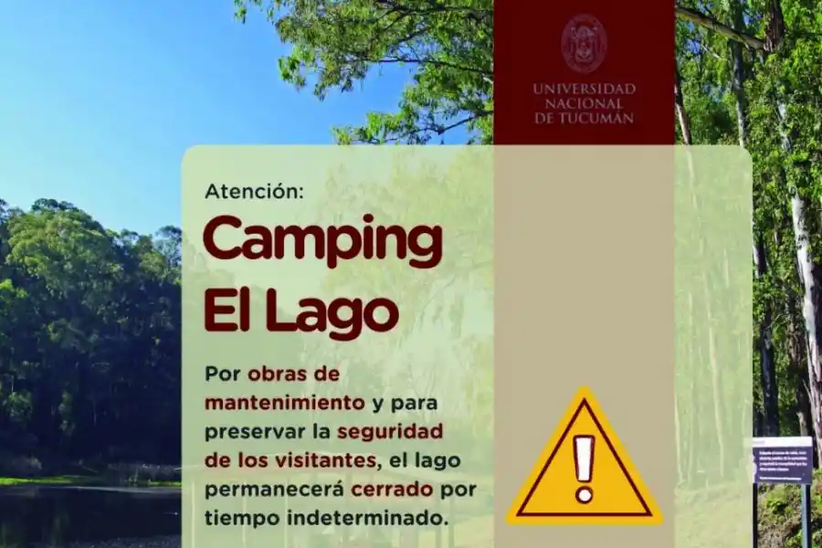 ADVERTENCIA. Cerrado por tiempo indeterminado.