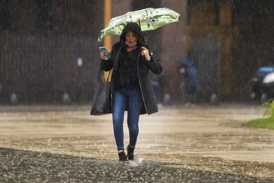 Alerta por vientos y tormentas para hoy