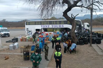 Incidentes con pasajeros de un tour de compras