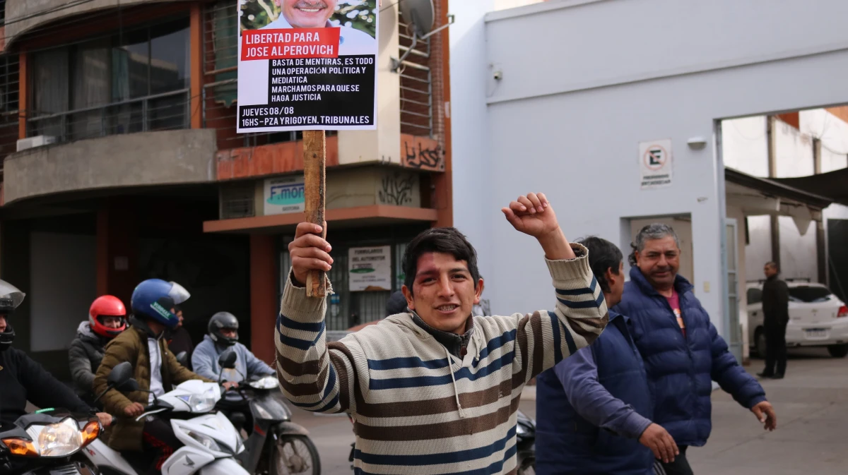 El Sindicato de Canillitas niega haber participado de la movilización que pidió la libertad de Alperovich