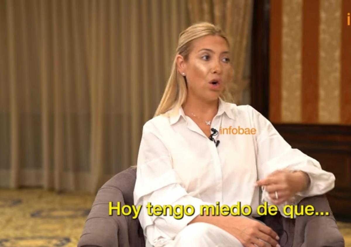 Fabiola Yáñez, en exclusiva con Infobae.