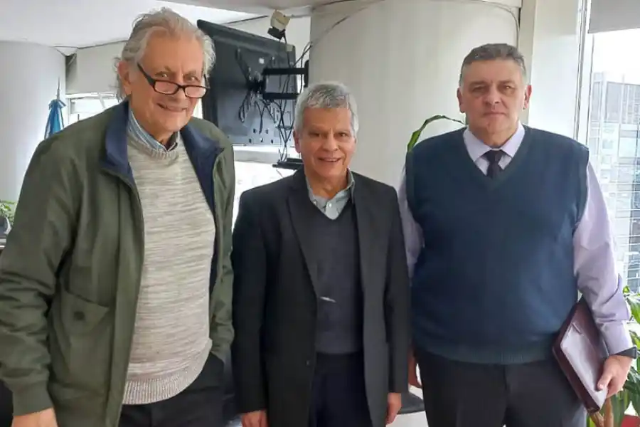 Miguel Ángel Ponte, Rodolfo Di Pinto, Fernando Gervasi.