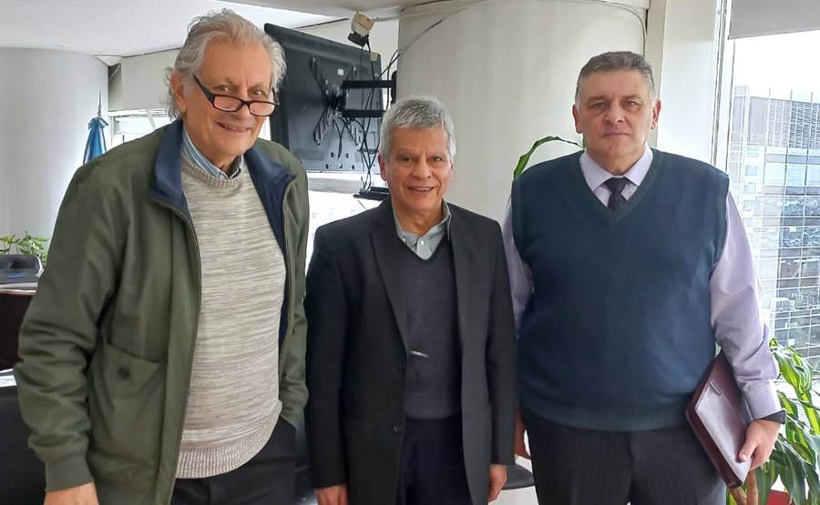 Miguel Ángel Ponte, Rodolfo Di Pinto, Fernando Gervasi.