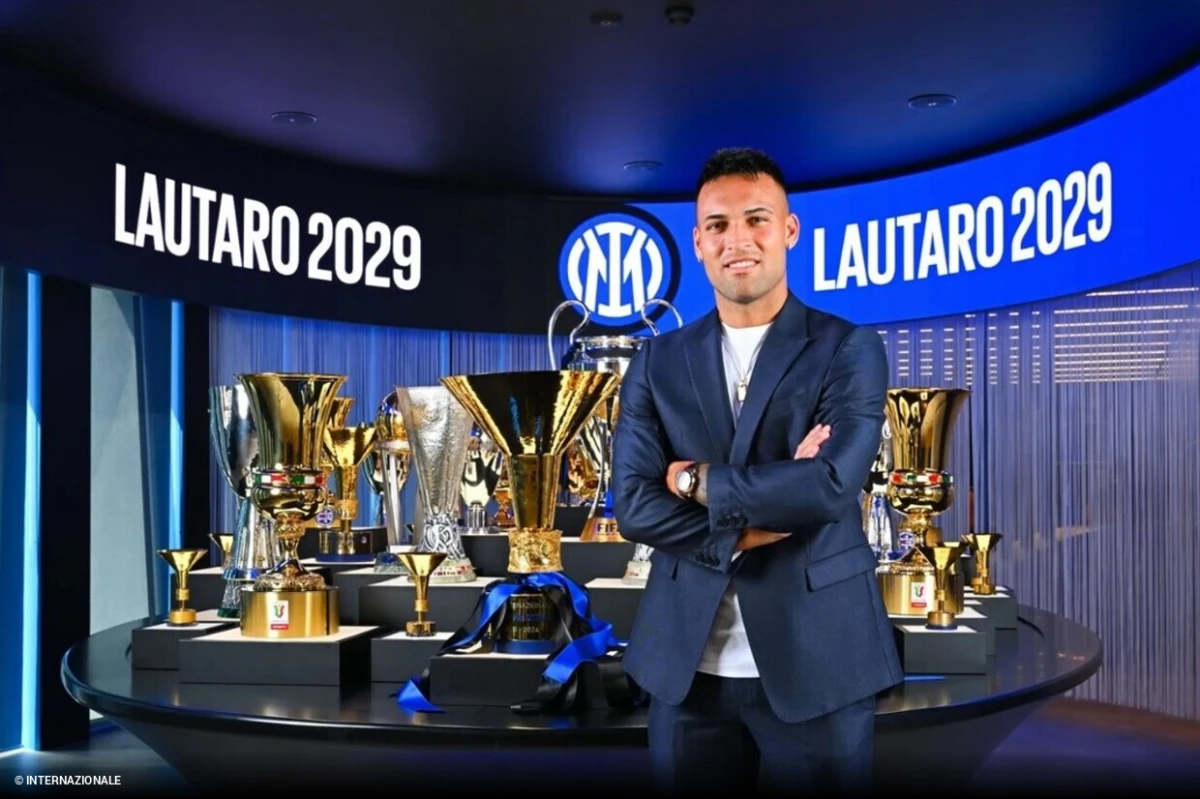 Lautaro Martínez renovó su contrato con Inter de Milán