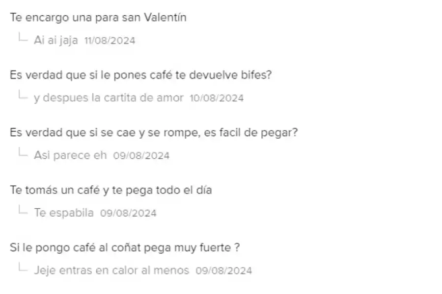 CÓMICOS. Los comentaristas tampoco tardaron en llegar. / CAPTURA DE PANTALLA