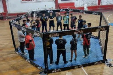 Luchadores de todas las edades listos para el Invictus Fight II en Huracán BB