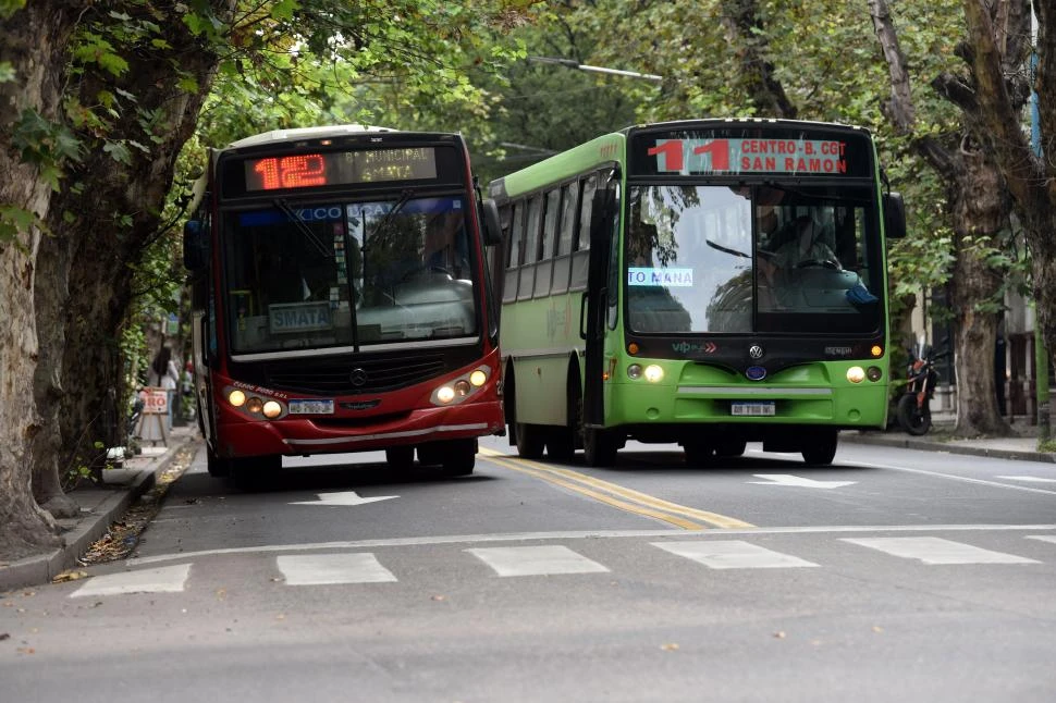 EN CRISIS. El futuro del sistema de transporte público, bajo análisis. La Gaceta / foto de Juan Pablo Sánchez Noli