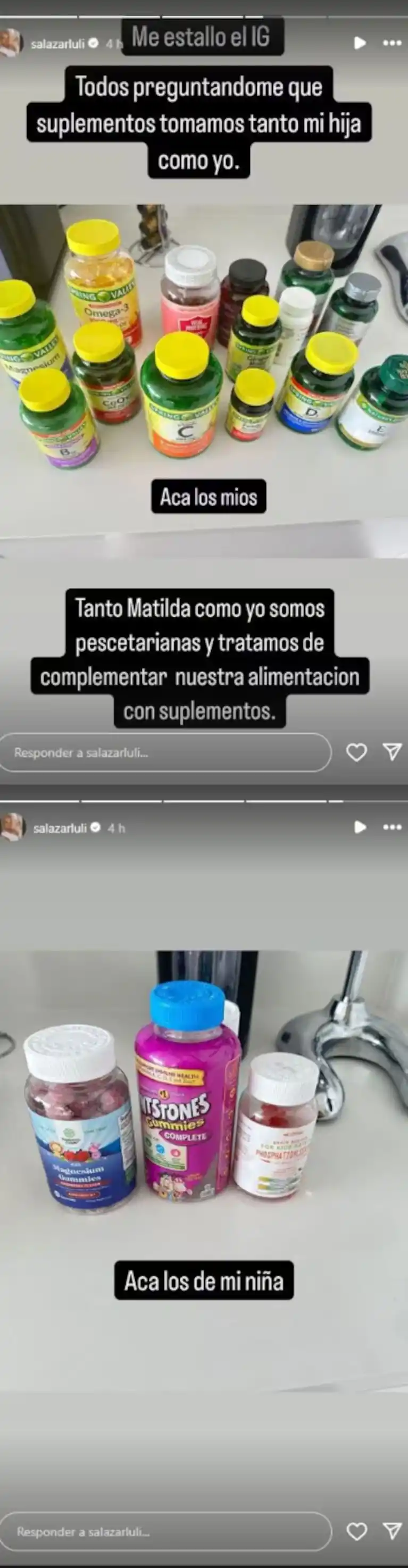 SUPLEMENTOS. Las fotos de la mediática que encendieron la curiosidad.