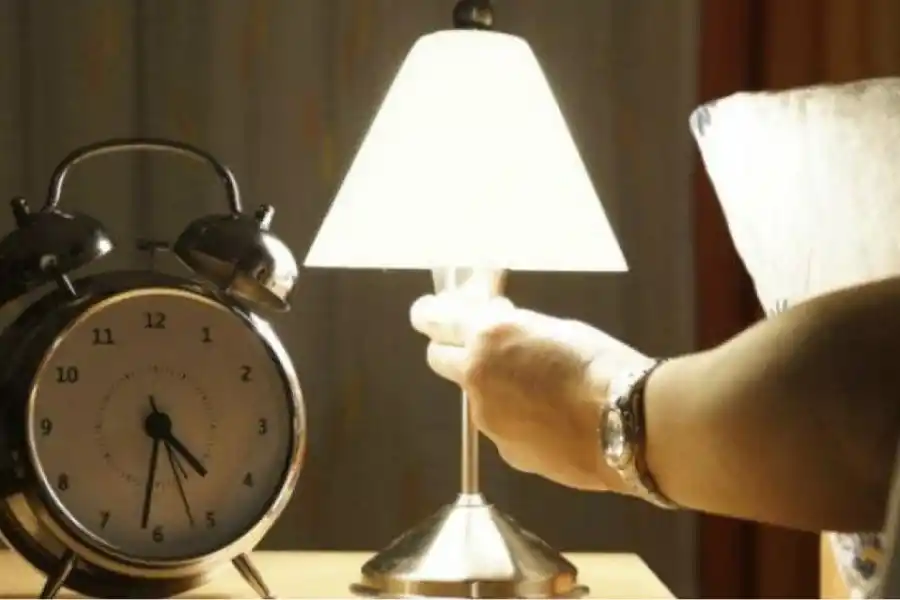 La luz encendida puede aumentar el riesgo de padecer diabetes.