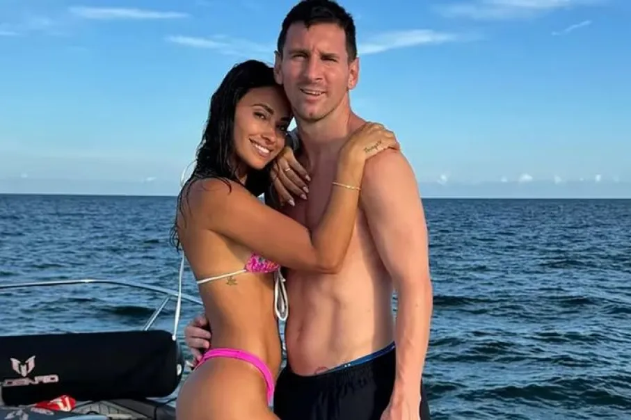 El romántico tatuaje de Antonela Roccuzzo dedicado a Messi