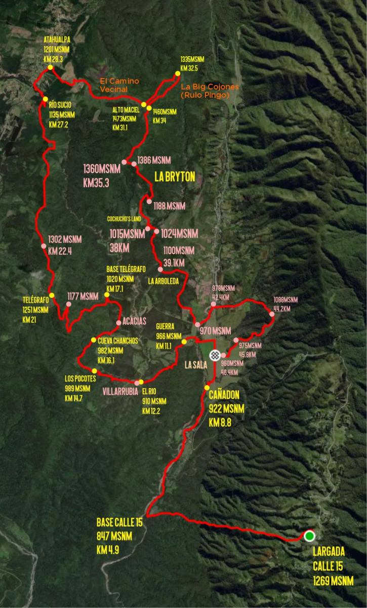 ¿Cómo será el recorrido del Trasmontaña 2024?