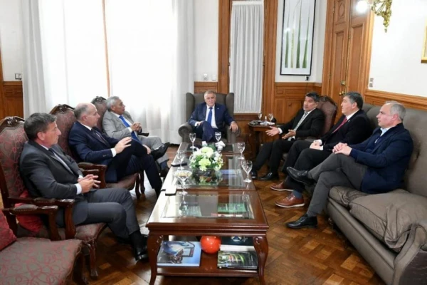 VIDEO. Reunido con el alfarismo, Jaldo habló de una reforma acotada