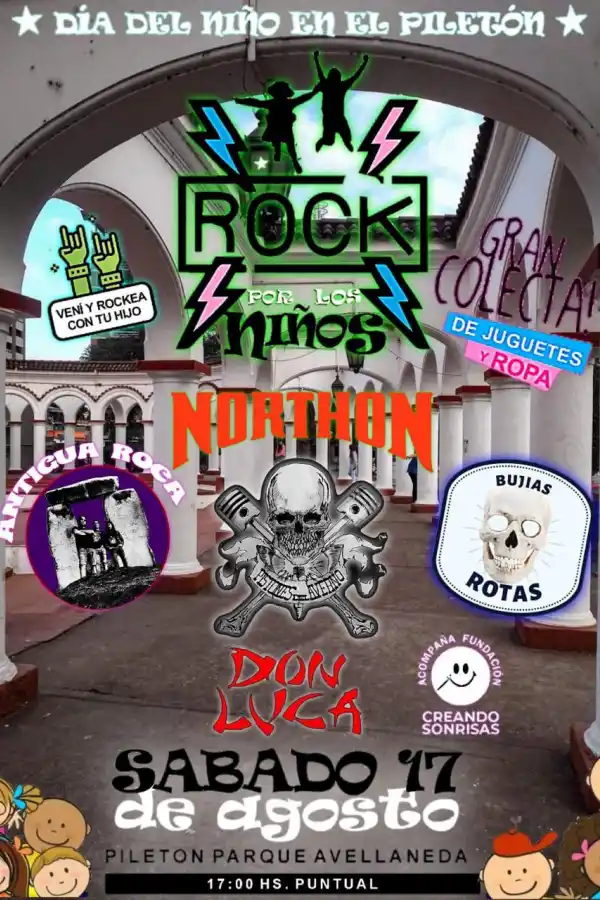 Rock por los Niños: darán un recital para reunir donaciones para los más chicos