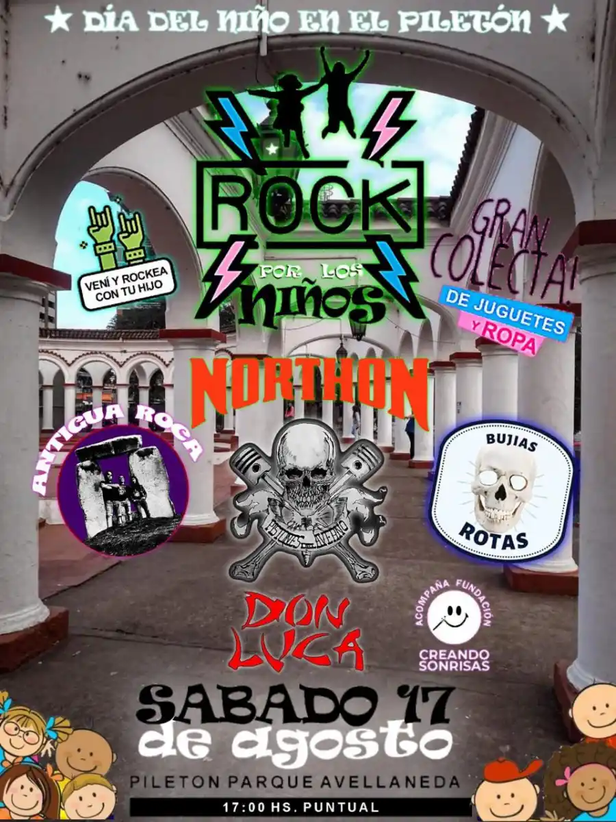 Rock por los Niños: darán un recital para reunir donaciones para los más chicos