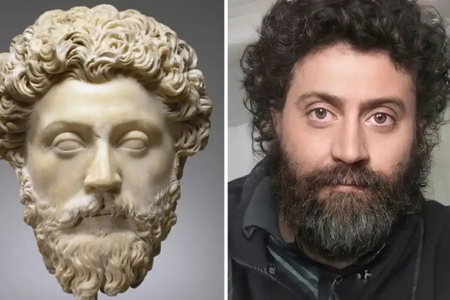 Van Gogh, Mozart y Julio César: así se verían los personajes históricos si vivieran en la actualidad