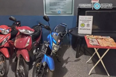 Detenido por un escruche: había robado una moto, joyas y una suma en dólares y pesos
