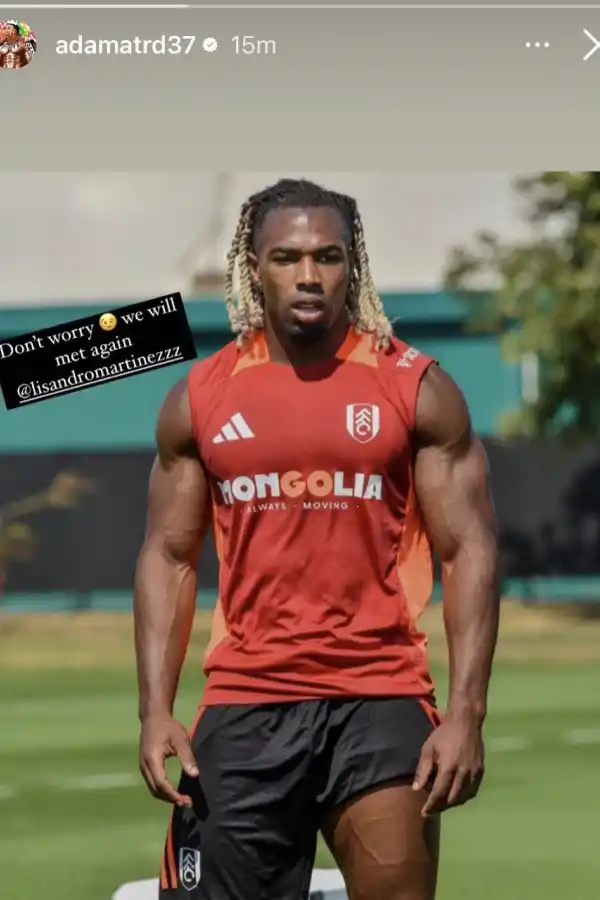 Lisandro Martínez se cruzó con Adama Traoré en las redes sociales y se volvieron virales