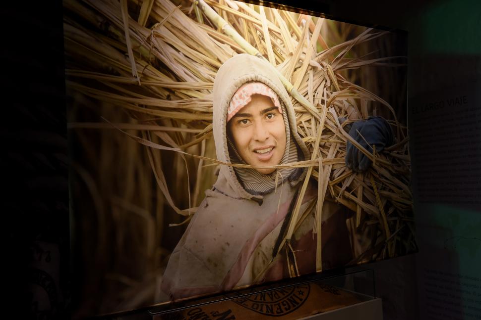 ROSTROS. La artista destaca las sonrisas que aparecen en cada toma.